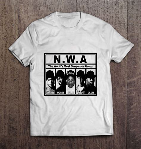 N.W.A Graphic Tee - A Timeless Clothing Essential for Fans